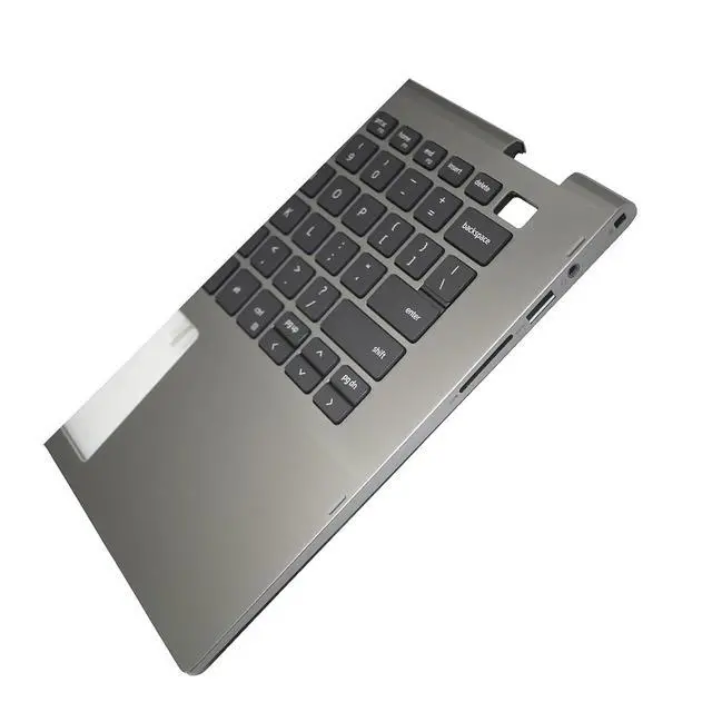 Alt view image 7 of 7 - 0X46H3 X46H3 Replacement for Dell Inspiron 14 5406 5400 2-in-1 P126G Laptop Upper Top Cover Case Palmrest US Keyboard Assembly Part