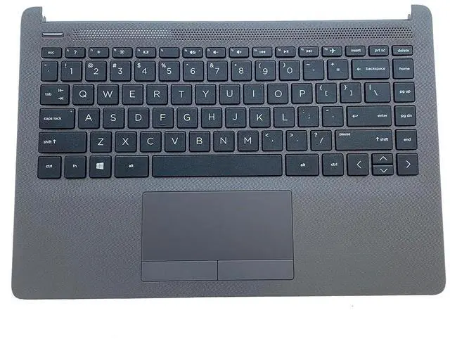 Main image of M23367-001 Replacement for HP Probook 240 G8 245 G8 Laptop Upper Top Cover Case Palmrest Not-Backlit US Keyboard Touchpad Assembly Part