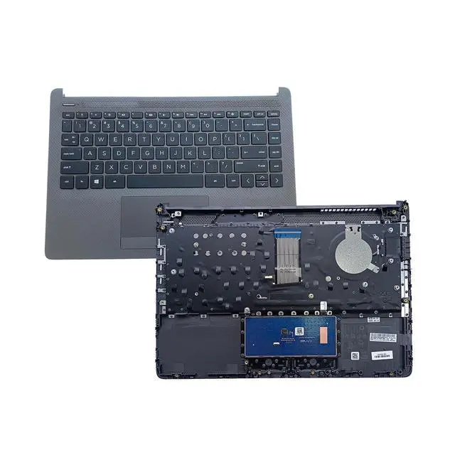 Alt view image 3 of 7 - M23367-001 Replacement for HP Probook 240 G8 245 G8 Laptop Upper Top Cover Case Palmrest Not-Backlit US Keyboard Touchpad Assembly Part