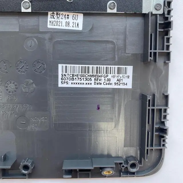 Alt view image 7 of 7 - M23367-001 Replacement for HP Probook 240 G8 245 G8 Laptop Upper Top Cover Case Palmrest Not-Backlit US Keyboard Touchpad Assembly Part