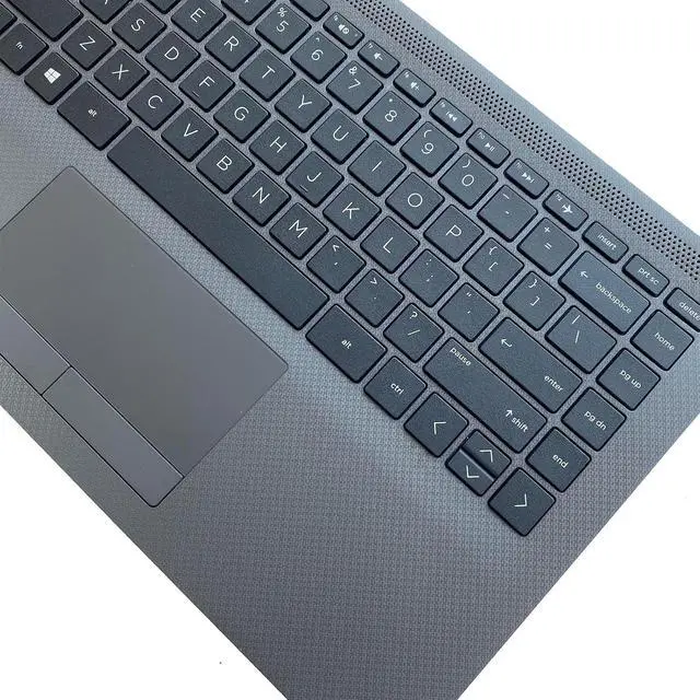 Alt view image 6 of 7 - M23367-001 Replacement for HP Probook 240 G8 245 G8 Laptop Upper Top Cover Case Palmrest Not-Backlit US Keyboard Touchpad Assembly Part