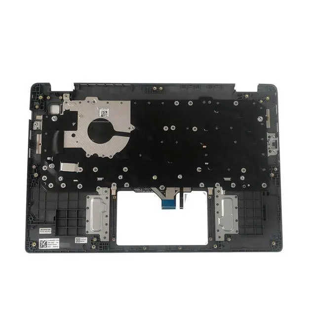 Alt view image 2 of 7 - 0R2DCD R2DCD Replacement for Dell Latitude 3440 E3440 Laptop Upper Top Cover Case Backlit US Keyboard Palmrest Assembly Part Gray