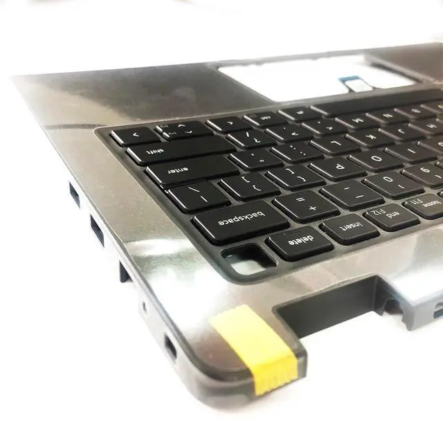 Alt view image 5 of 7 - 0R2DCD R2DCD Replacement for Dell Latitude 3440 E3440 Laptop Upper Top Cover Case Backlit US Keyboard Palmrest Assembly Part Gray
