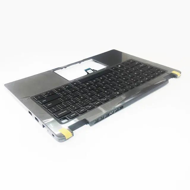 Alt view image 6 of 7 - 0R2DCD R2DCD Replacement for Dell Latitude 3440 E3440 Laptop Upper Top Cover Case Backlit US Keyboard Palmrest Assembly Part Gray