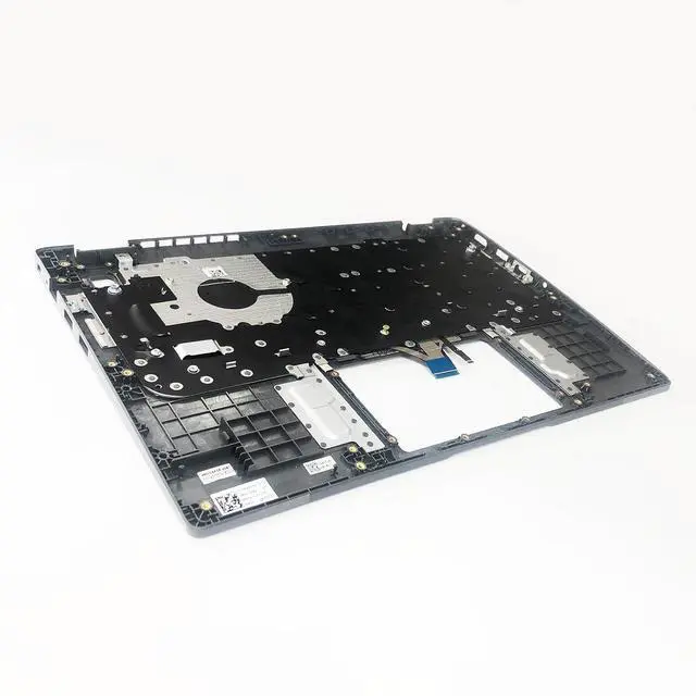 Alt view image 3 of 7 - 0R2DCD R2DCD Replacement for Dell Latitude 3440 E3440 Laptop Upper Top Cover Case Backlit US Keyboard Palmrest Assembly Part Gray