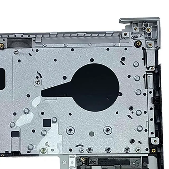 Alt view image 4 of 7 - M23770-001 Replacement for HP Probook 440 G8 445 G8 Laptop Upper Top Cover Case Palmrest Not-Backlit US Keyboard Assembly Part Silver