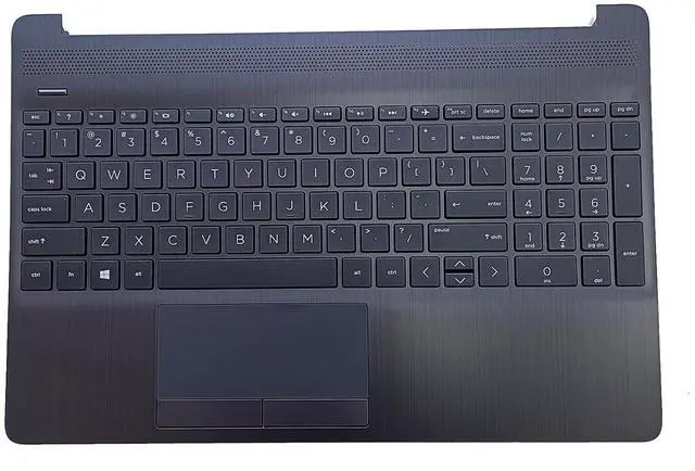 Main image of L52021-001 AP2H8000500 Replacement for HP 15T-DW 15-DW 15s-du 15-DW0037WM 15-DW0038WM Laptop Upper Top Cover Case Palmrest Not-Backlit US Keyboard Touchpad Assembly Part Gray