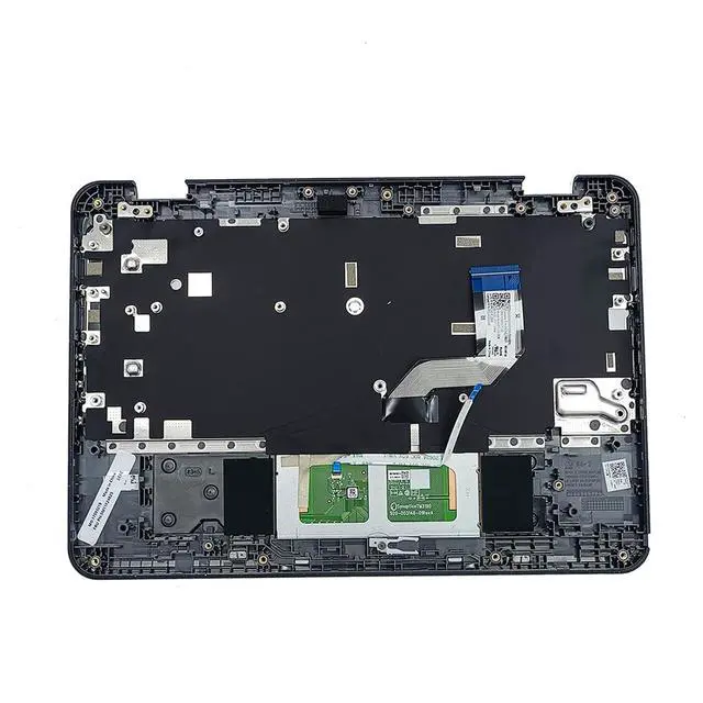 Alt view image 2 of 7 - Replacement for Lenovo 500e Chromebook Gen 3 82JB 82JC WLAN Laptop Upper Top Cover Case Palmrest US Keyboard Touchpad Assembly Part 5M11F24825