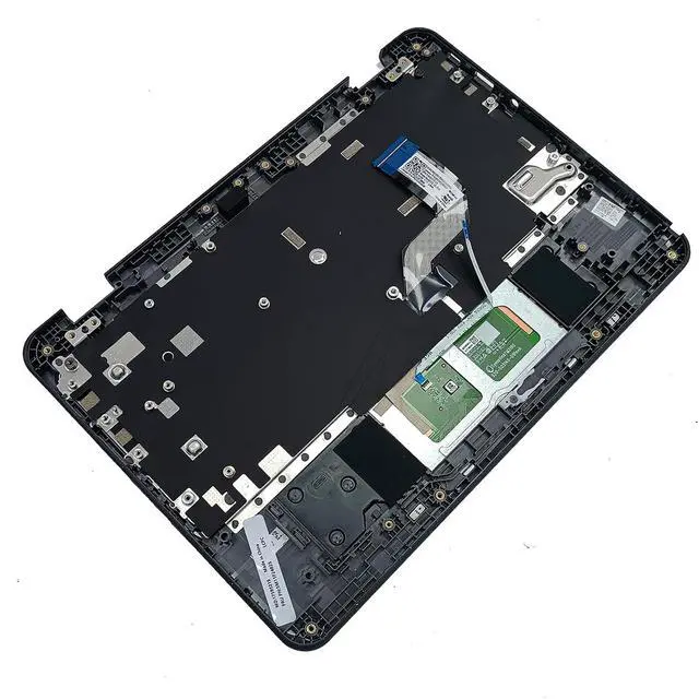 Alt view image 4 of 7 - Replacement for Lenovo 500e Chromebook Gen 3 82JB 82JC WLAN Laptop Upper Top Cover Case Palmrest US Keyboard Touchpad Assembly Part 5M11F24825