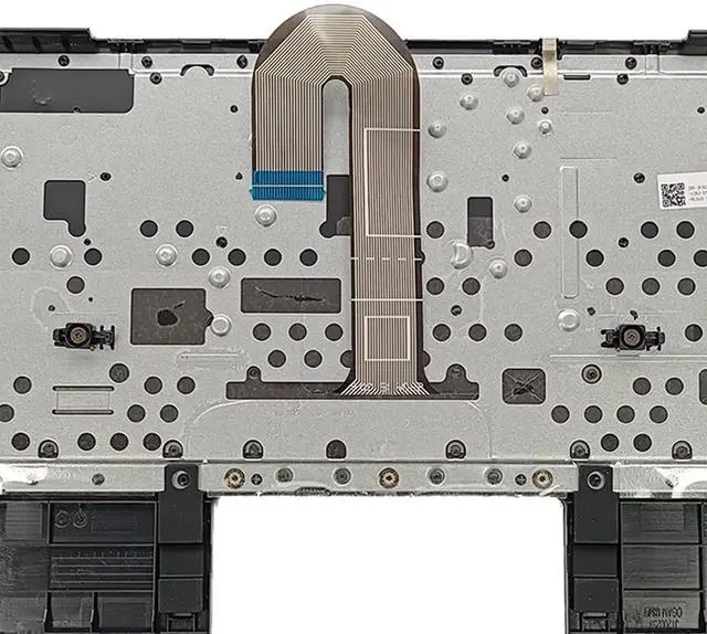 Alt view image 6 of 7 - Replacement for HP Chromebook X360 11MK G3 EE Laptop Upper Top Cover Case Palmrest Keyboard Assembly Part M49312-001 Black