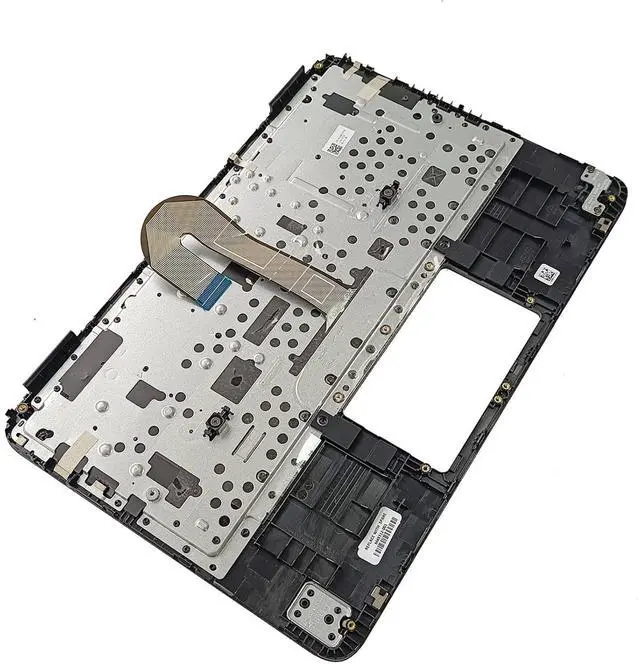 Alt view image 5 of 7 - Replacement for HP Chromebook X360 11MK G3 EE Laptop Upper Top Cover Case Palmrest Keyboard Assembly Part M49312-001 Black