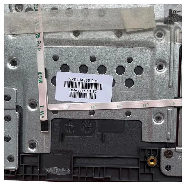 Alt view image 4 of 7 - Replacement for HP CB14G5 Chromebook 14 G5 Laptop Upper Top Cover Case Palmrest Keyboard Touchpad Assembly Part L14355-001 L14354-001