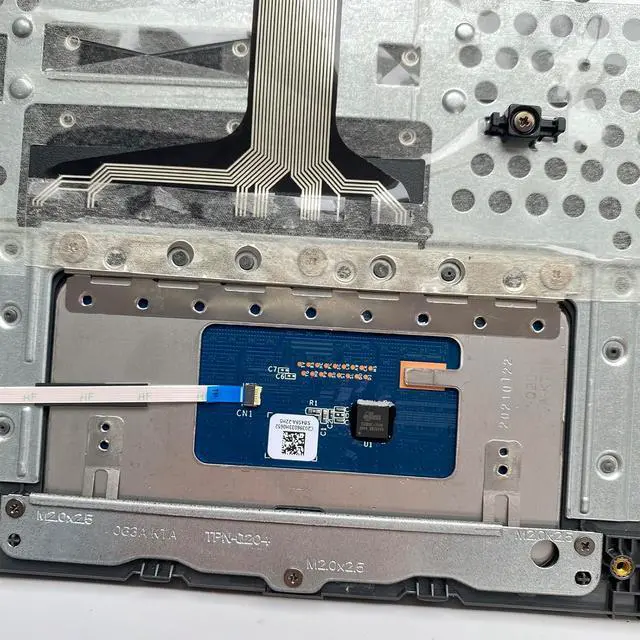 Alt view image 6 of 7 - Replacement for HP CB14G5 Chromebook 14 G5 Laptop Upper Top Cover Case Palmrest Keyboard Touchpad Assembly Part L14355-001 L14354-001
