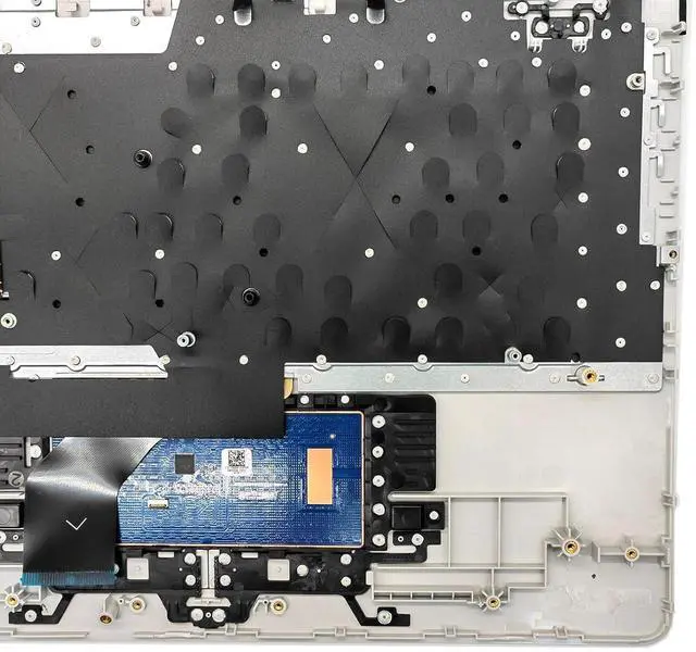 Alt view image 6 of 7 - L92784-001 Replacement for HP Pavilion 17-by 17-CA Laptop Upper Top Cover Case Palmrest Backlit US Keyboard Touchpad Assembly Part