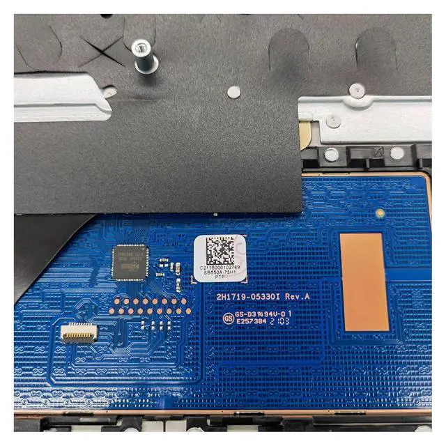 Alt view image 5 of 7 - L92784-001 Replacement for HP Pavilion 17-by 17-CA Laptop Upper Top Cover Case Palmrest Backlit US Keyboard Touchpad Assembly Part