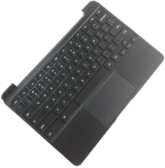 Alt view image 4 of 7 - BA98-00603A Replacement for Samsung Chromebook XE500C13 Laptop Upper Top Cover Case Palmrest Not-Backlit US Keyboard Touchpad Assembly Part