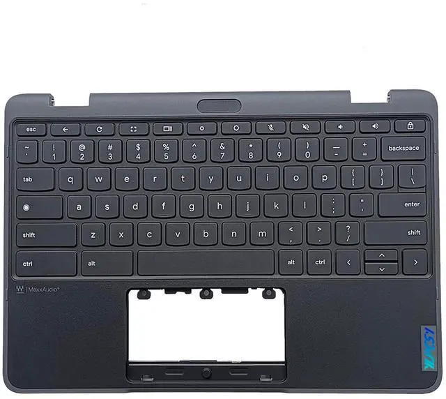 Main image of 5M11H62893 Replacement for Lenovo Chromebook 300E Gen 4 Laptop Upper Top Cover Case Palmrest Not-Backlit US Keyboard Assembly Part Not WFC