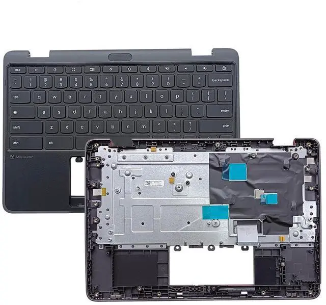 Alt view image 3 of 7 - 5M11H62893 Replacement for Lenovo Chromebook 300E Gen 4 Laptop Upper Top Cover Case Palmrest Not-Backlit US Keyboard Assembly Part Not WFC