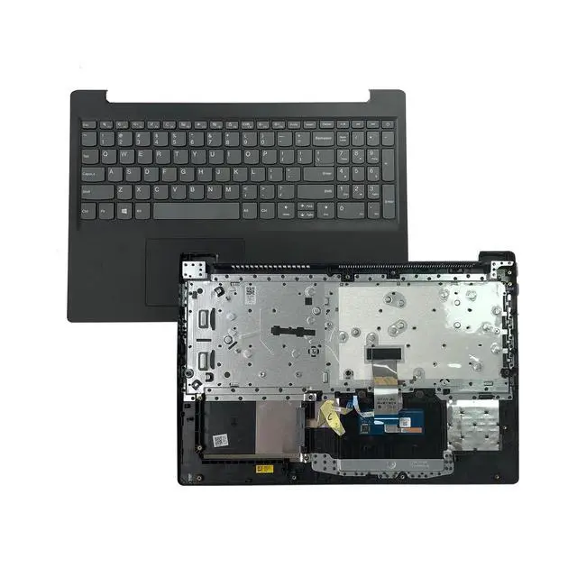 Alt view image 3 of 7 - 5S50U39587 Replacement for Lenovo IdeaPad S145-15IWL Laptop Upper Top Cover Case Palmrest Not-Backlit US Keyboard Touchpad Assembly Part with Horn