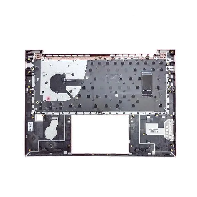 Alt view image 2 of 7 - N09057-001 N14788-001 Replacement for HP EliteBook X360 840 845 G9 Laptop Upper Top Cover Case Palmrest Not-Backlit US Keyboard Assembly Part Silver