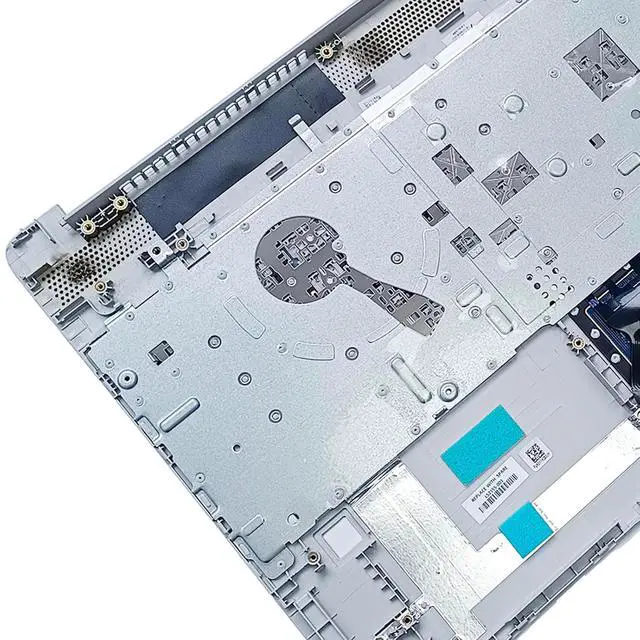Alt view image 7 of 7 - L52155-001 Replacement for HP 15T-DW200 15T-DW300 15Z-GW000 15-DW3032CL 15T-DW 15-DW 15-GW 15s-du Laptop Upper Top Cover Case Palmrest NOT-Backlit US Keyboard Touchpad Assembly Part Sliver