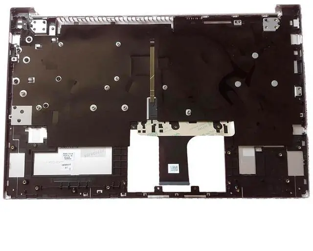 Alt view image 2 of 7 - M76640-001 M76638-001 Replacement for HP 15-EG 15-EH 15t-EG 15Z-EH 15-EG0067S Laptop Upper Top Cover Case Palmrest Backlit US Keyboard Assembly Part Without SD with Fingerprints Silver