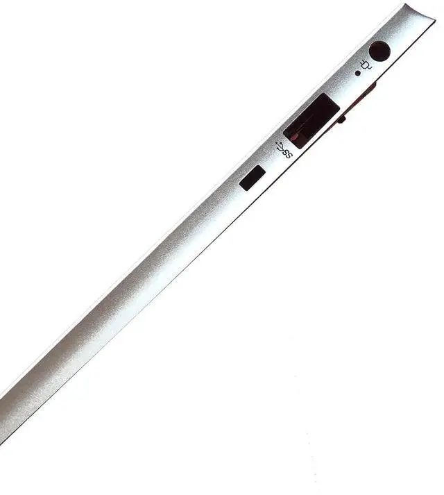 Alt view image 6 of 7 - M76640-001 M76638-001 Replacement for HP 15-EG 15-EH 15t-EG 15Z-EH 15-EG0067S Laptop Upper Top Cover Case Palmrest Backlit US Keyboard Assembly Part Without SD with Fingerprints Silver