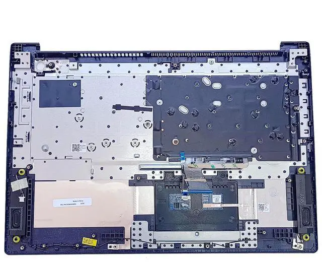 Alt view image 3 of 7 - Replacement for Lenovo Ideapad 3-17IIL05 17IML05 17ADA05 17ARE05 Laptop Upper Top Cover Case Palmrest Keyboard Touchpad Assembly Part 5CB0X56805 Blue