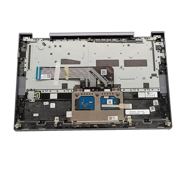 Alt view image 3 of 7 - Replacement for Lenovo Yoga 7 14ITL5 7-14ITL5 82BH Laptop Upper Top Cover Case Palmrest Backlit US Keyboard Touchpad Assembly Part 5CB1A16224 Gray