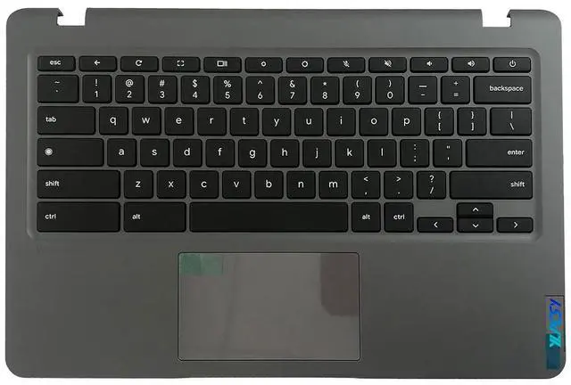 Main image of Replacement for Lenovo 14e Chromebook Gen3 Gen 3 82W6 82W7 Laptop Upper Top Cover Case Palmrest Not-Backlit US Keyboard Touchpad Assembly Part 5M11H61770 5M11H61768