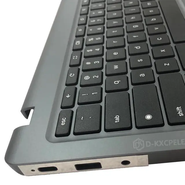 Alt view image 3 of 7 - Replacement for Lenovo 14e Chromebook Gen3 Gen 3 82W6 82W7 Laptop Upper Top Cover Case Palmrest Not-Backlit US Keyboard Touchpad Assembly Part 5M11H61770 5M11H61768