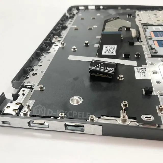 Alt view image 7 of 7 - Replacement for Lenovo 14e Chromebook Gen3 Gen 3 82W6 82W7 Laptop Upper Top Cover Case Palmrest Not-Backlit US Keyboard Touchpad Assembly Part 5M11H61770 5M11H61768