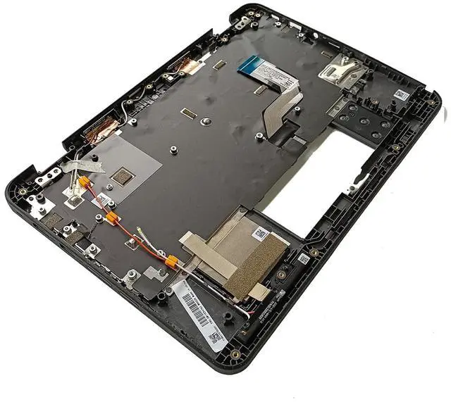 Alt view image 4 of 7 - Replacement for Lenovo Chromebook 300E 3th Laptop Upper Top Cover Case Palmrest US Keyboard Assembly Part with WFC 5M11C94763 Black (LTE)