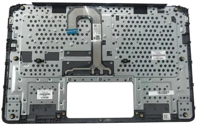 Alt view image 2 of 7 - Replacement for HP Chromebook 14A G5 Laptop Upper Top Cover Case Palmrest Keyboard Assembly Part L62440-001