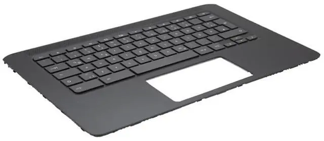 Alt view image 5 of 7 - Replacement for HP Chromebook 14A G5 Laptop Upper Top Cover Case Palmrest Keyboard Assembly Part L62440-001