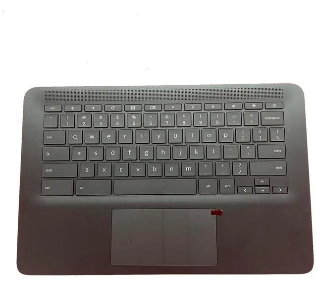 Main image of Replacement for HP Chromebook 14 G6 CB14 G6 Laptop Upper Top Cover Case Palmrest Backlit Keyboard Touchpad Assembly Part L90460-001 Black