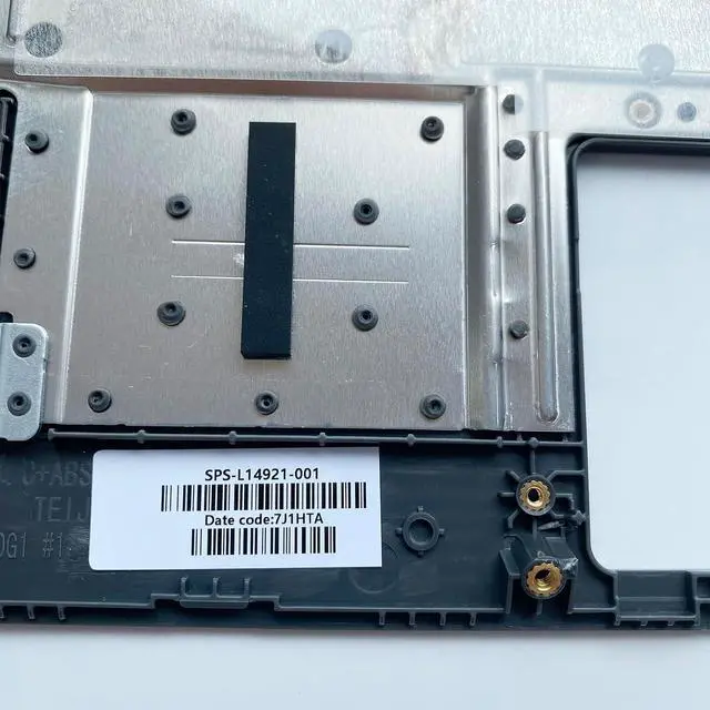 Alt view image 3 of 7 - Replacement for HP Chromebook 11 G6 EE Laptop Upper Top Cover Case Palmrest Keyboard Assembly Part L14921-001