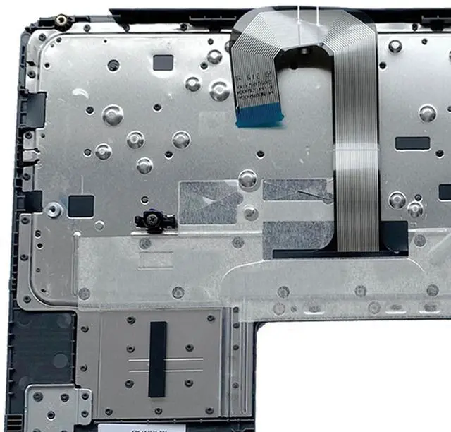 Alt view image 4 of 7 - Replacement for HP Chromebook 11 G6 EE Laptop Upper Top Cover Case Palmrest Keyboard Assembly Part L14921-001