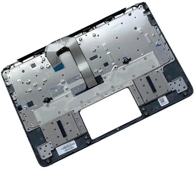 Alt view image 7 of 7 - Replacement for HP Chromebook 11 G6 EE Laptop Upper Top Cover Case Palmrest Keyboard Assembly Part L14921-001