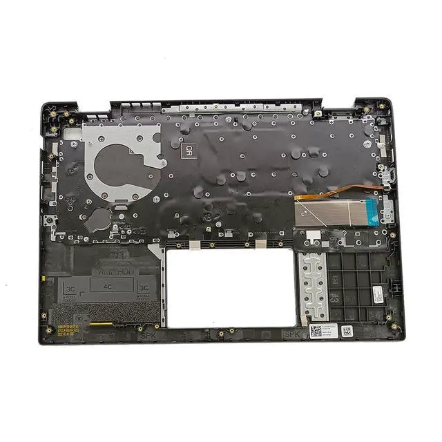 Alt view image 2 of 7 - Replacement for Dell Latitude 14 3420 E3420 Laptop Upper Top Cover Case Palmrest Backlit Keyboard Assembly Part 04PX9K 4PX9K Black