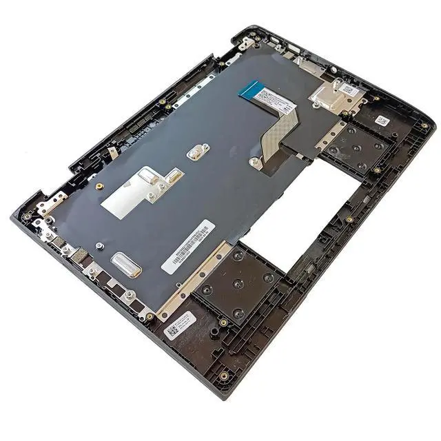 Alt view image 4 of 7 - Replacement for Lenovo 300e Chromebook 2nd Gen AST 82CE Laptop Upper Top Cover Case Palmrest Backlight Keyboard Assembly Part with Camera 5CB0Z21553 Black
