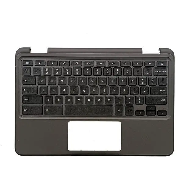 Alt view image 2 of 7 - 0WP30N WP30N Replacement for Dell Chromebook 11 3110 Non-Touch Laptop Upper Top Cover Case Palmrest Keyboard Assembly Part (NOT for 3110 2-in-1 Version)