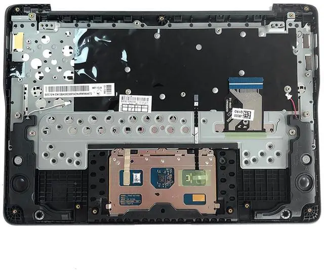 Alt view image 3 of 7 - BA98-00603A Replacement for Samsung Chromebook XE500C13 Laptop Upper Top Cover Case Palmrest Not-Backlit US Keyboard Touchpad Assembly Part