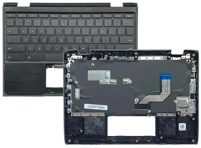 Main image of 5CB0Z21541 Replacement for Lenovo Chromebook 300E 2Gen AST Laptop Upper case Palmrest Assembly Part with Non-Backlit US Keyboard