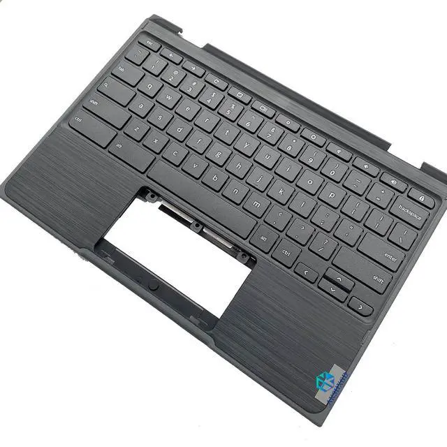 Alt view image 5 of 7 - 5CB0Z21541 Replacement for Lenovo Chromebook 300E 2Gen AST Laptop Upper case Palmrest Assembly Part with Non-Backlit US Keyboard