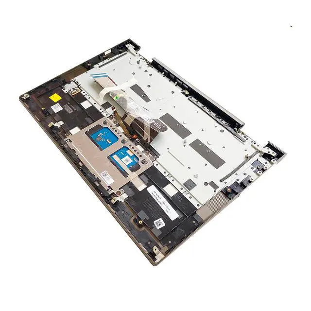 Alt view image 2 of 7 - 5CB1A08879 AM1RW000110 Replacement for Lenovo Yoga 7-14ITL5 Laptop Upper Top Cover Case Palmrest Not-Backlit US Keyboard Touchpad Assembly Part Blackish Green