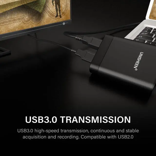 Alt view image 5 of 7 - USB 3.0 HDMI SDI Video Capture Card, Broadcast Game Live Stream, HDMI to USB 3.0 Dongle HD 1080P Live Streaming Video Game Grabber Converter Free Driver(UC3200HS)