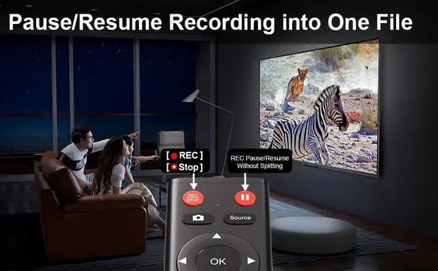 Alt view image 7 of 7 - 4K60 Video Capture Box-Switchable Video Recorder,Compatible with Consoles, Cameras, Set-Top Boxes, PCs, 4K TVs, Projectors, Monitors