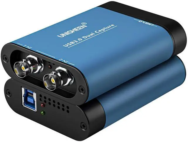 Main image of USB 3.0 SDI Dual Input Capture Card, 1080P Video Broadcast Game Live Stream, SDI to USB 3.0 HD Live Streaming Video Grabber Converter Free Driver