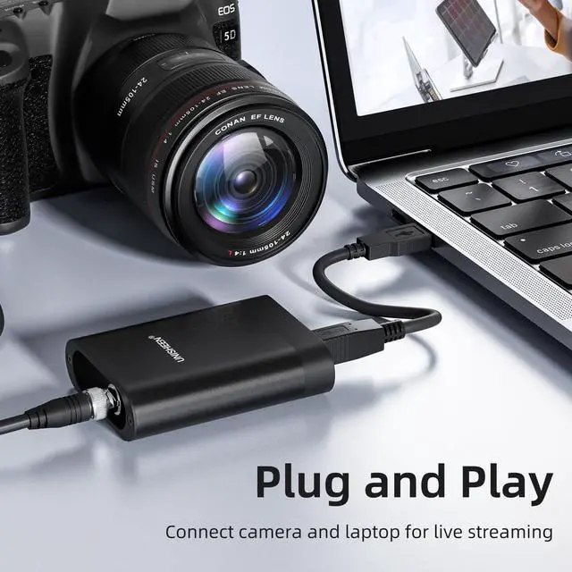 Alt view image 4 of 7 - SDI Video Capture Card-SDI to USB 3.0 1080P60 Video Capture Device for Game Streaming Video Recording for Windows, OSX (Mac),LinuxSupport Level B